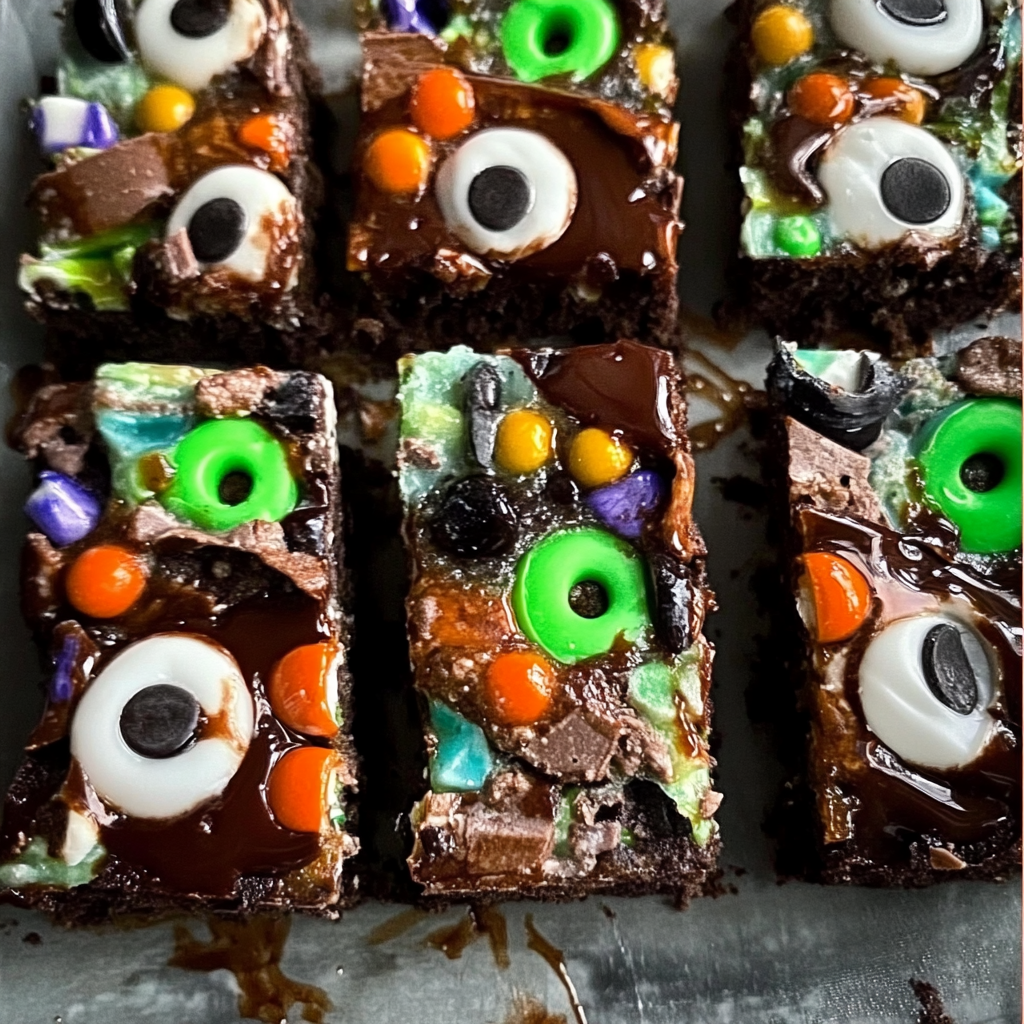 Halloween Rocky Road Treat Recipe