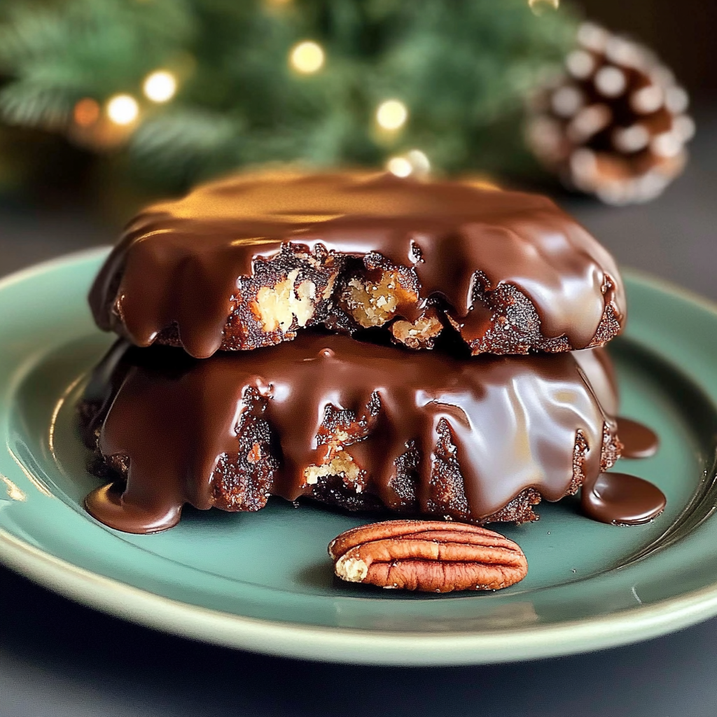 Christmas Pecan Turtles Recipe