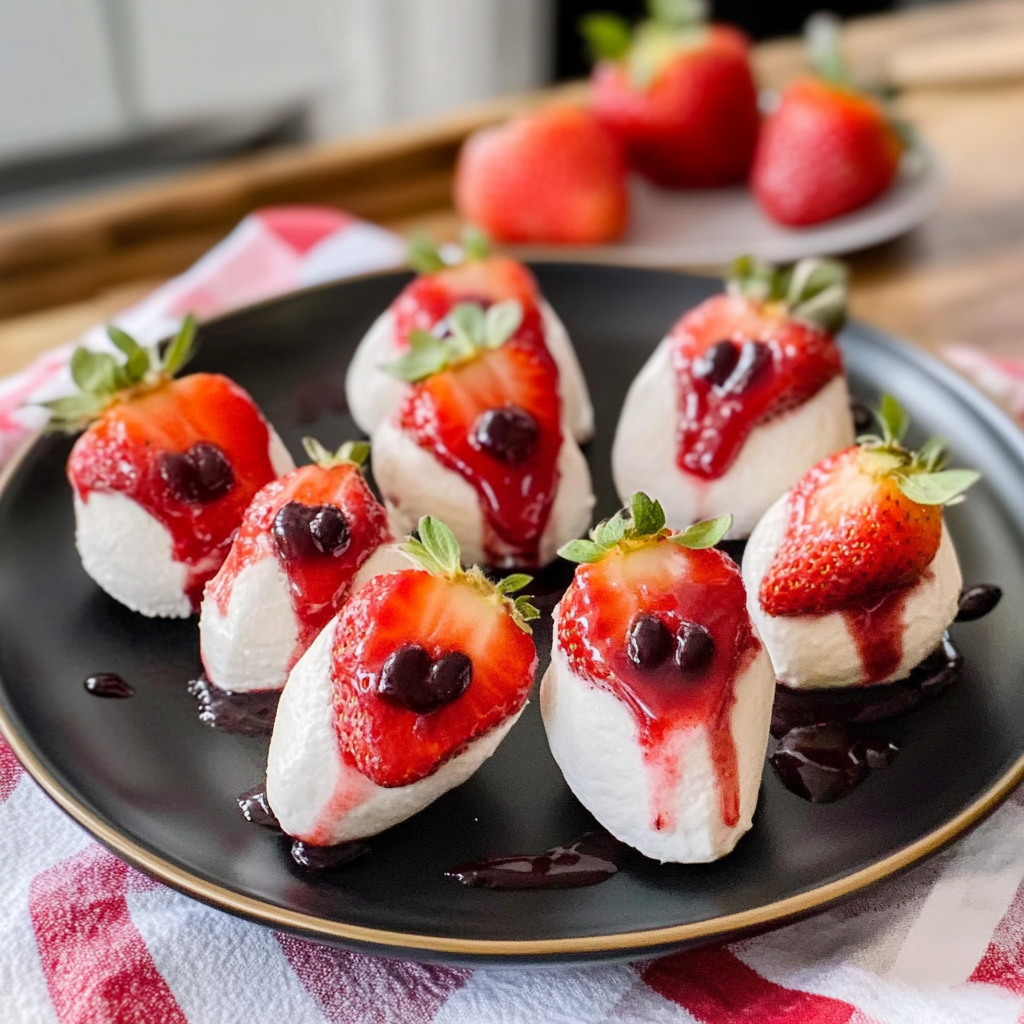 Halloween Strawberries Treats