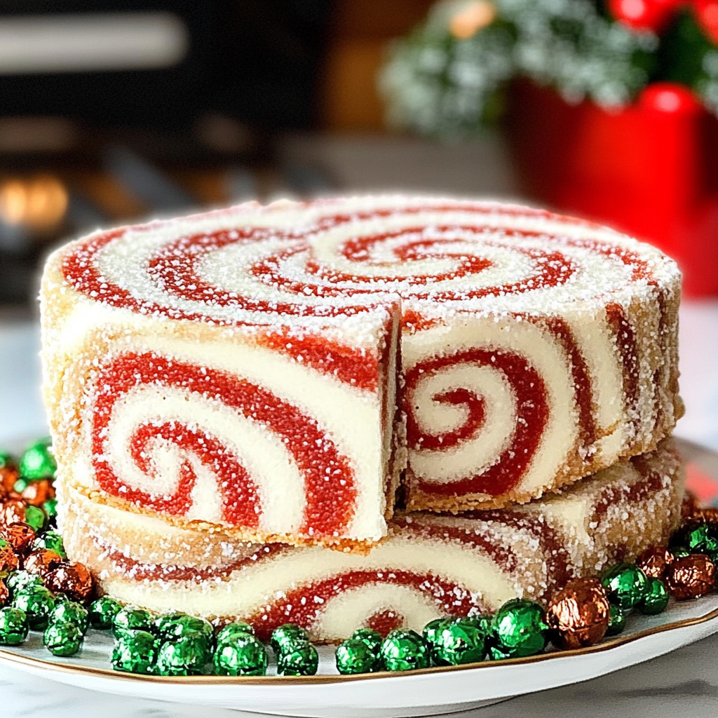 Christmas Pinwheel Cookies