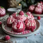Peppermint Red Velvet Blossoms