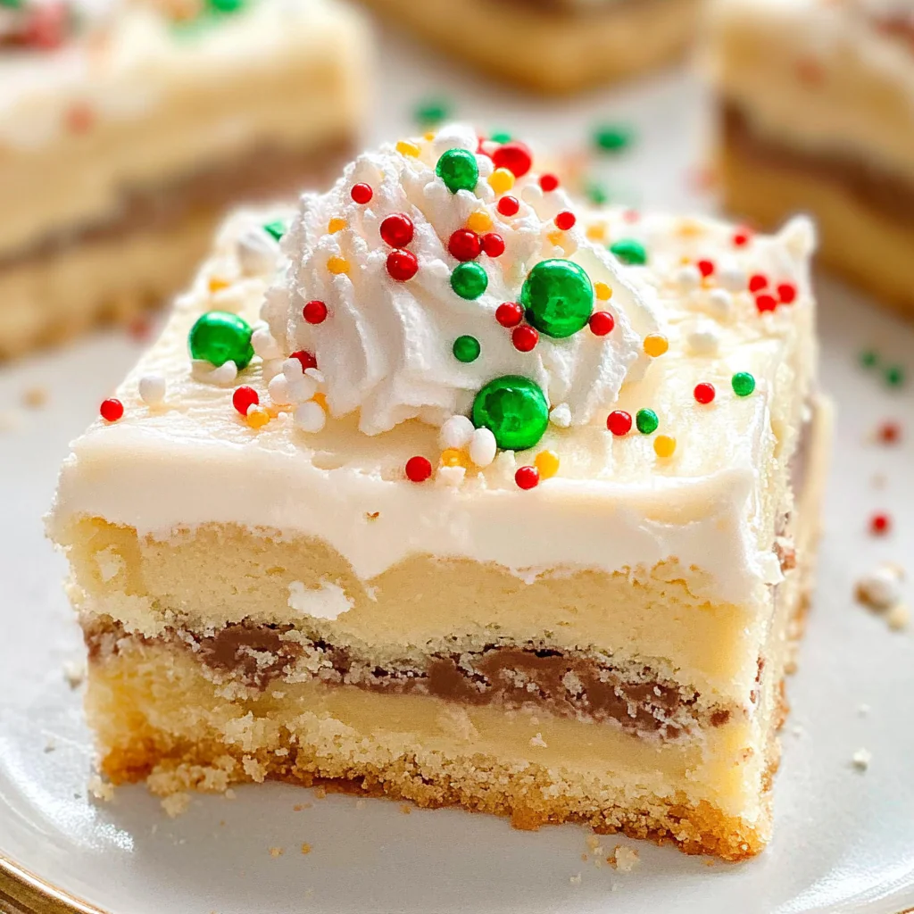 Christmas Sugar Cookie Bars