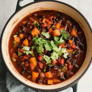 Sweet Potato and Black Bean Chili Recipe
