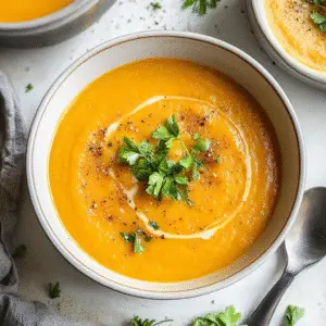 Creamy Roasted Butternut Squash Soup Recipe