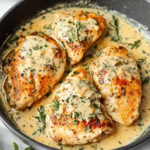 Creamy Chicken with Herbs de Provence Recipe