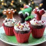 Santa Legs Cupcakes