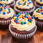 Holiday Lights Cupcakes