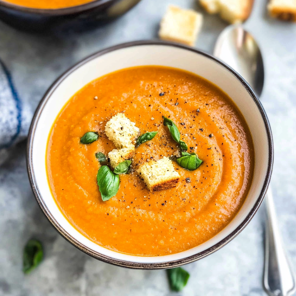 Creamy Carrot Soup Recipe
