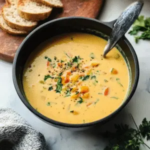 Creamy Vegan Carrot Potato Soup Recipe