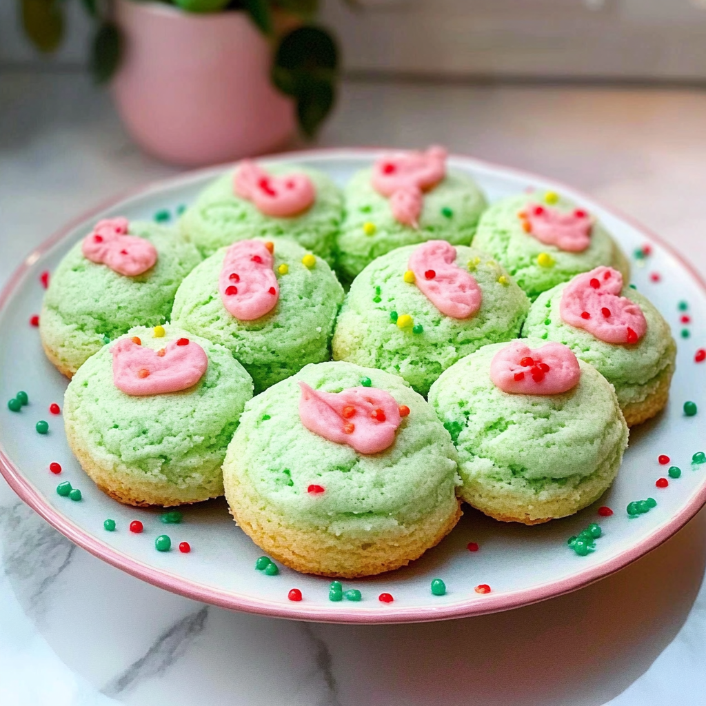 Grinch Sugar Cookies