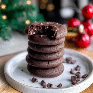 Chocolate Thumbprint Cookies Recipe