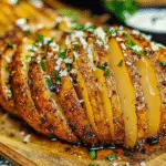 Crispy Hasselback Potatoes Recipe