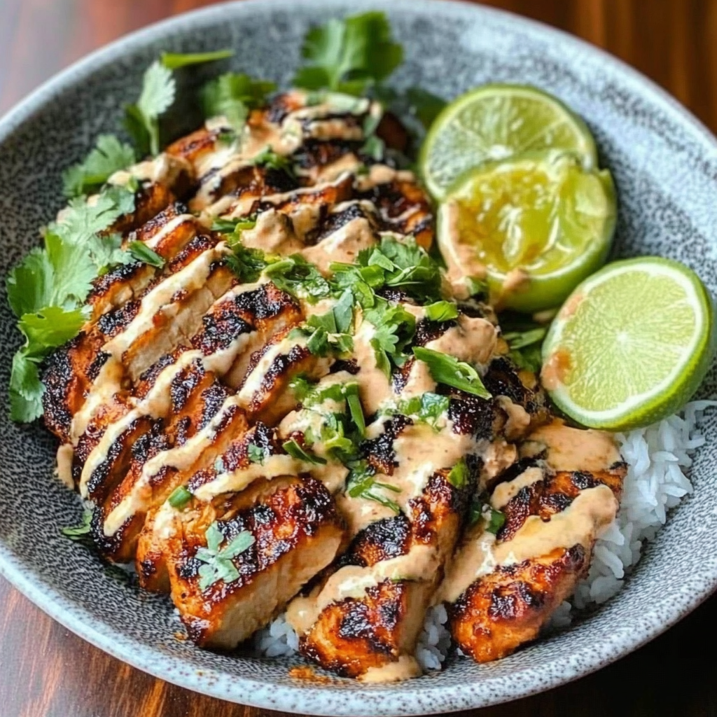 Sweet Chili Chicken Bowl with Coconut Bliss