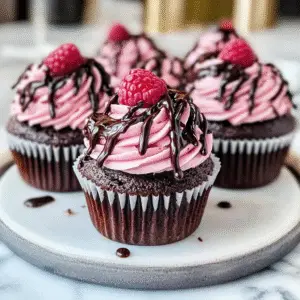 Chocolate Raspberry Cupcakes Recipe