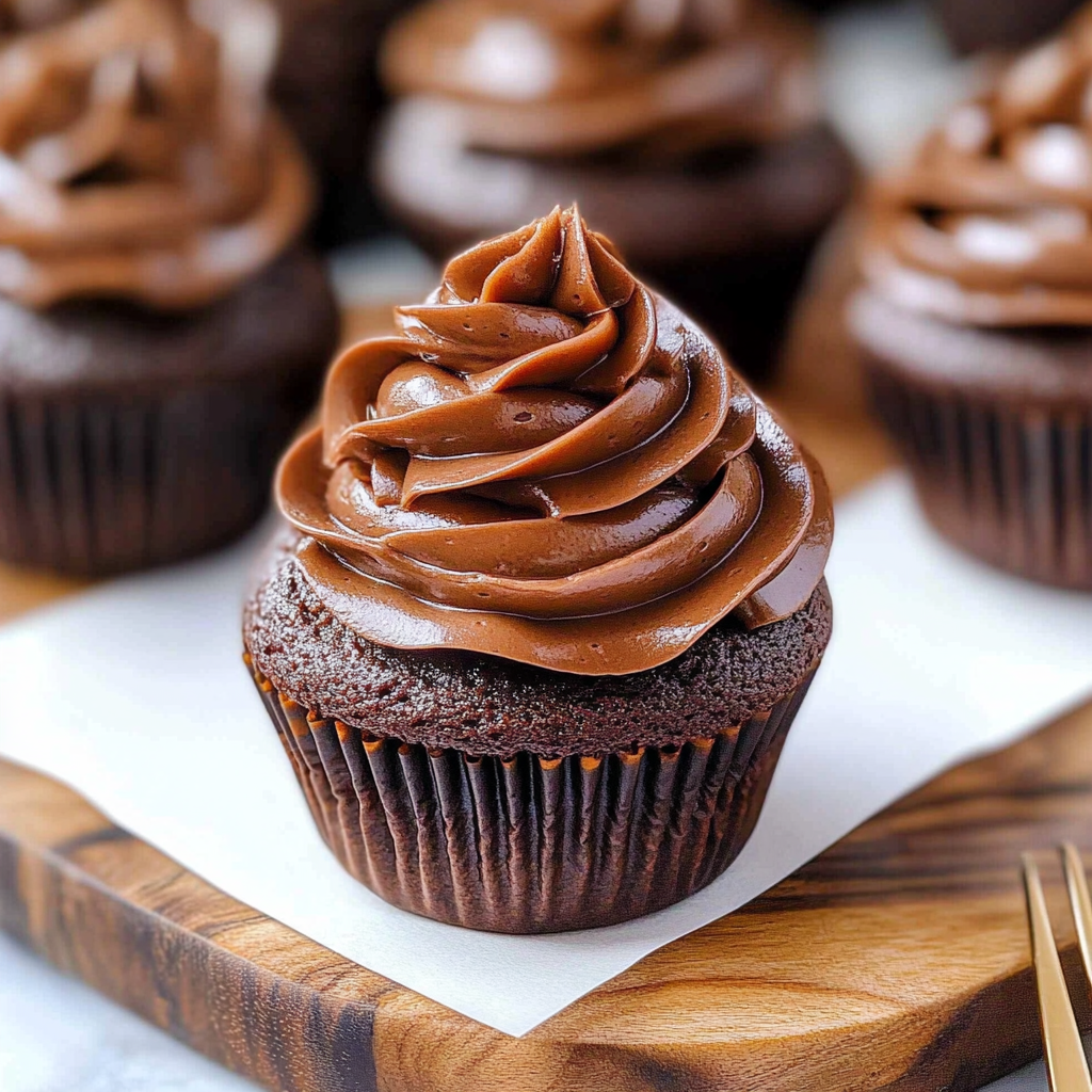 Homemade Moist Chocolate Cupcakes