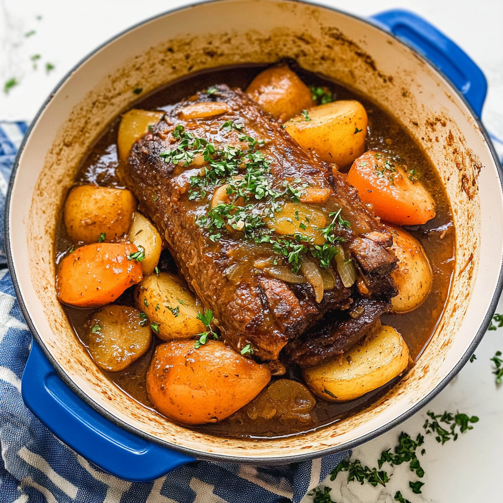 Dutch Oven Pot Roast Recipe