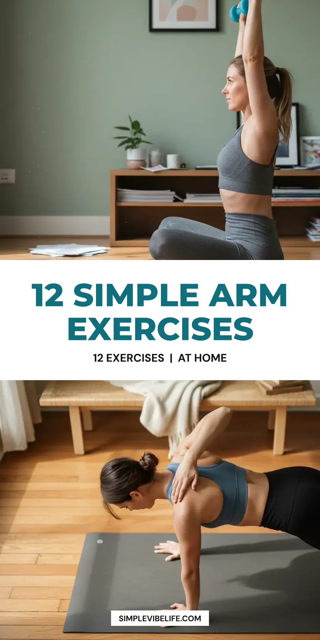Arm Workout Women: 12 Simple Moves for an Easy At-Home Routine