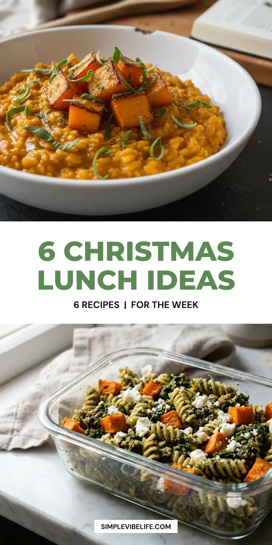 Christmas Lunch Ideas: 6 Easy Make-Ahead Recipes for a Festive Week